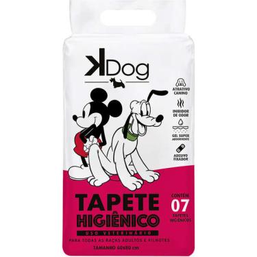 Imagem de Tapete Higiênico K Dog - 7 unidades
