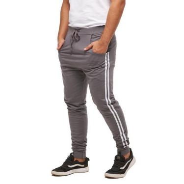 Imagem de CALÇA DE MOLETOM MASCULINA SARUEL SKINNY SPORT LUXO-Masculino