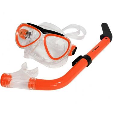 Imagem de Kit de Mergulho Infantil TInos Snorkel e Mascara Poker-Unissex