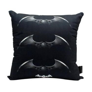 Imagem de Almofada Fibra Veludo 40X40Cm Batman Arkham - Zona Criativa