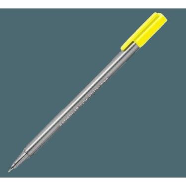 Imagem de Caneta fineliner 0.3 Triplus 334-101 Amarelo Neon Staedtler