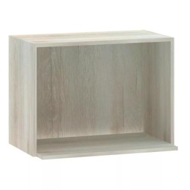 Imagem de Nicho Microondas Luciane 60 cm Lis, Legno Crema