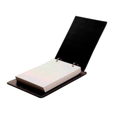 Imagem de Bloco De Anotações Capa Dura Sem Pauta Argolado 200 Folhas - Apparatos