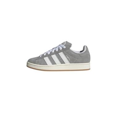 Imagem de Adidas Tênis unissex Campus 00s, Cinza três/branco nuvem/branco, 42