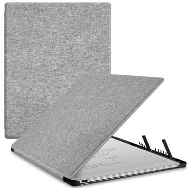 Imagem de Aippdo Capa para tablet Notável Paper Pro de 11,8 polegadas (lançado em 2024), capa protetora de livro com suporte de caneta embutido, com função hibernar/despertar automática.