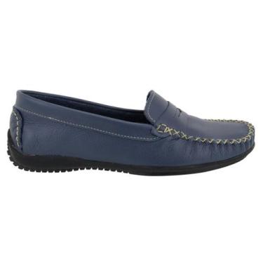 Imagem de Mocassim Gravata Ketter Boots Feminino Couro Conforto Casual Sapato Co