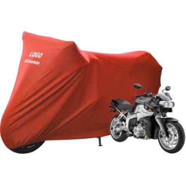 Imagem de Capa De Tecido Helanca Lycra Para Moto BMW K 1200 R - Mz, Vermelha