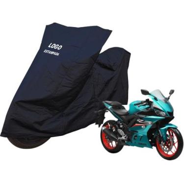 Imagem de Capa Moto Yamaha R3 Tecido Alta Com Tecnologia Impermeável - Mz