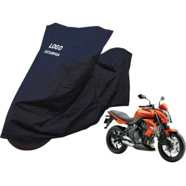 Imagem de Capa Impermeável Tecido Respirável Para Moto Kawasaki ER 6N - Mz