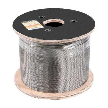 Imagem de CABO DE AÇO VONDER INOX 6X7 200M 4,76 mm 3/16