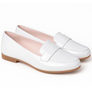 Imagem de Sapato Mocassim Social Feminino Sapatilha Menina Juvenil Retrô My ToT,