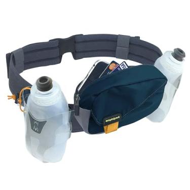 Imagem de Amphipod Cinto de hidratação Profile-Lite Breeze, cintura e hidratação para corridas de resistência e maratona, homens e mulheres, 595 g - Midnight Sun - 595 g