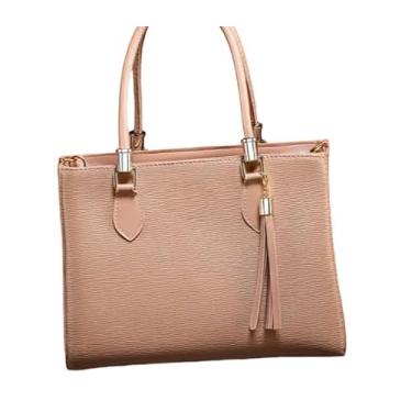 Imagem de Bolsa Feminina Media Duarts de Mão e transversal Lorena(Amendoa)