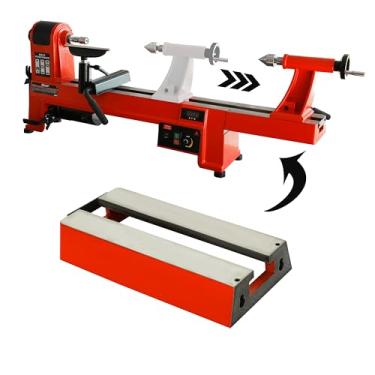 Imagem de BMWOOD Cama De Extensão De 305 Mm (12 Pol.) Para Torno De Madeira, Compatível Com Máquinas Harbor Freight Central Torno Midi Para Madeira Bauer De 14 X 20 Pol., Aumentando O Comprimento Total De Tra