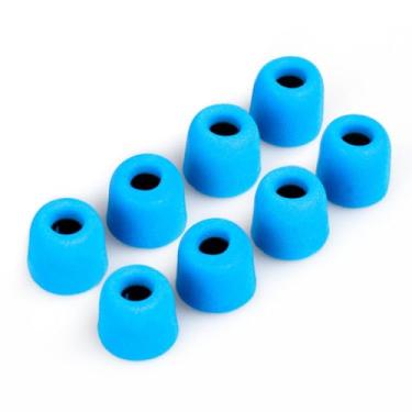 Imagem de YINYOO 4 Pares De Pontas Espuma Para Fones Ouvido, Substituição Macias E Confortáveis Com Memória Iem, Adequadas Kz Zs10 Pro, Pro X, Zsn Zs12 Castor, Edx Zar, Za12, As24