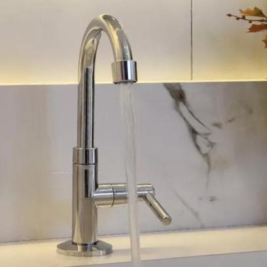 Imagem de Torneira De Bancada Cuba Tivoli JR 1196 Banheiro Lavabo Acabamento Cro