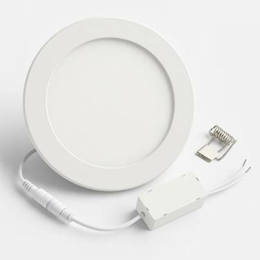 Imagem de Plafon Painel de LED Redondo 19cm  Bivolt  15W 4000k