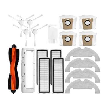 Imagem de Compatible With Xiaomi Robot Vacuum X10 Robot Vacuum Cleaner Parts Replacement Main Side Brush Hepa Filter Mop Cloth Dust Bag Accessories(Set 24)