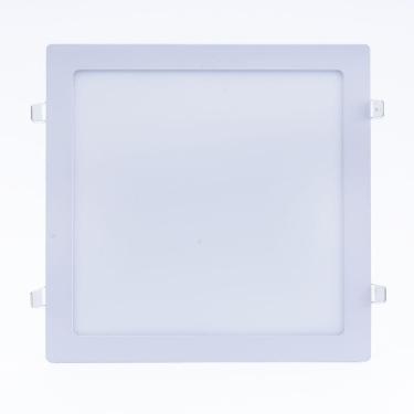 Imagem de Plafon Led Sobrepor 6w Quadrado 3000k Branco Quente Bivolt -unidade