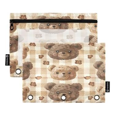 Imagem de Wassud Pastas de fichário com 3 furos, pasta organizadora para escritório em casa, pacote com 2