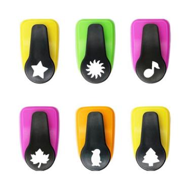 Imagem de Conjunto De Cortadores De Papel Para Crianças 16mm Furador De Artesana