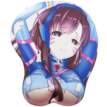 Imagem de Pulseira de silicone Mouse Pad OW Overwatch em tecido PU 26x21cm