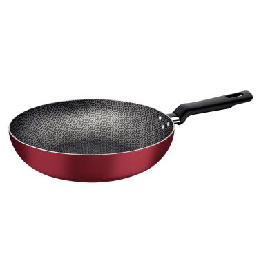 Imagem de Frigideira Wok 24cm Antiaderente Tramontina Loreto 20385/724 Vermelho