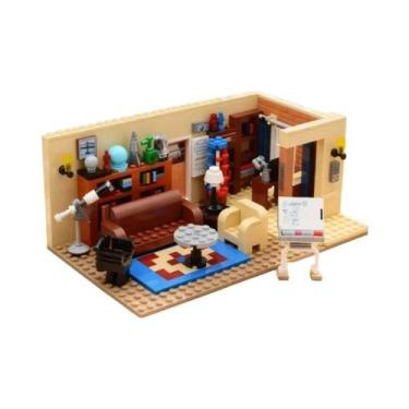 Imagem de Blocos De Montar Da Série BigBang Theory - Modelo De Sala De Estar Com