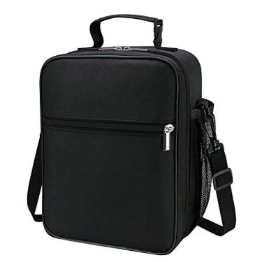 Imagem de ZM-YOUTOO Lancheira para homens - Lancheira reutilizável para homens adultos e mulheres - Lancheira pequena com isolamento térmico