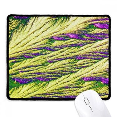Imagem de Mousepad de papel de parede com borda costurada, conjunto de penas