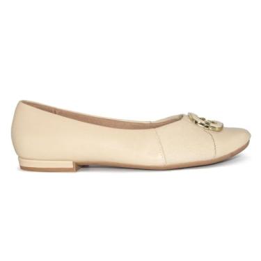 Imagem de Sapatilha Usaflex Feminina Bloco Joanetes Vanilla Mm0104004 38