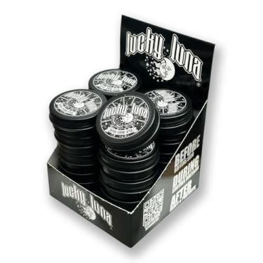 Imagem de LuckyLuna Cuidados pós-tatuagem orgânica, 20 unidades individuais de 28 g para revenda em caixa dispensadora, totalmente natural, bálsamo sem petróleo, sem fragrância, hidratante clareador para