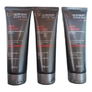 Imagem de germany kosmetika, Kit 3 Defrizante Germany Kosmetika
