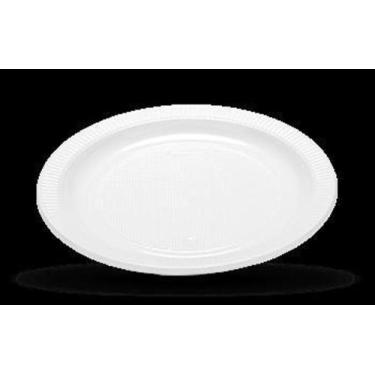 Imagem de Prato descartavel 2196 branco ps - raso - 210mm bellocopo