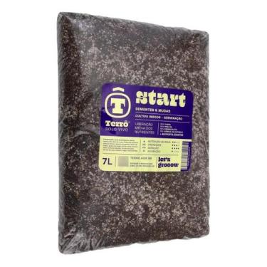 Imagem de Terrô Start Substrato Semente Estaquia Mudas Grow Indoor 7l