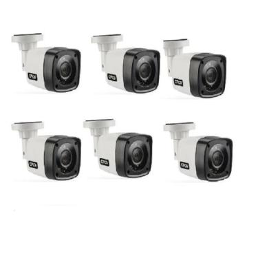 Imagem de Kit 6 Câmeras Bullet Hd 720p 1Mp lente 2,8mm - Citrox