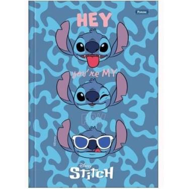 Imagem de Caderno Brochura Capa Dura  Foroni Stitch 80 Folhas