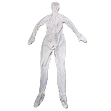 Imagem de GZYLCH Travesseiro em forma humana de 1,5 m de pele, bonecas de pelúcia tamanho casal namorada, presentes para homens, roupas femininas faça você mesmo