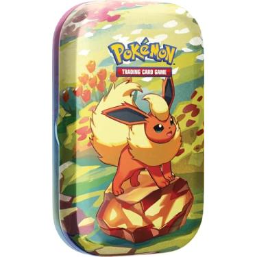 Imagem de Pokémon TCG: Scarlet & Violet — Prismatic Evolutions Mini Tin - Flareon