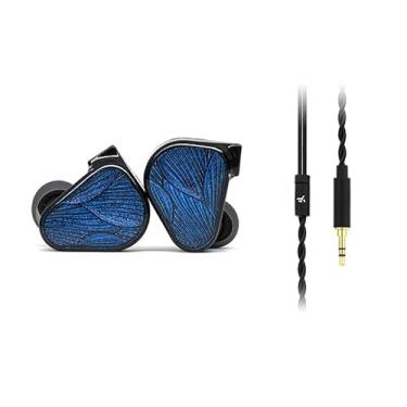 Imagem de TRUTHEAR x Crinacle Zero: BLUE2 Dual Dynamic Drivers intra-auriculares com cabo destacável (3,5 mm)