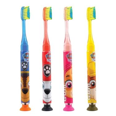 Imagem de Escova Infantil que Pisca GUM Patrulha Canina, cerdas macias, pisca por 60 segundos, Gum, Sortidas, 1 unidade