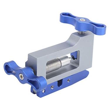 Imagem de Ferramenta de Reparo de Bicicletas, Ferramenta de Inserção do Motorista da Agulha, Liga de Alumínio, Design Oco, Comutação de Cabeça Dupla, Lâmina Cortadora,