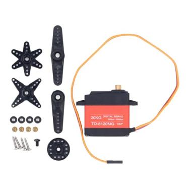 Imagem de Servo Motor TD 8120mg 20kg de alta torção de torção Digital RC Servo Motor para armas mecânicas Cars Drones e projetos de robótica
