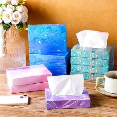 Imagem de Facial Tissue Tinder, 24 pacotes, 960 folhas, 2 camadas, aquarela - Yi