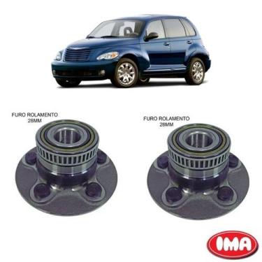 Imagem de Par Cubo Da Roda Traseira Com Rolamento - Pt Cruiser 2001 A 2003 - Al-