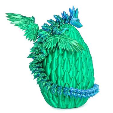 Imagem de Dragon Egg Toy Mydhall Flying Dragon Eggs com dragão articulado