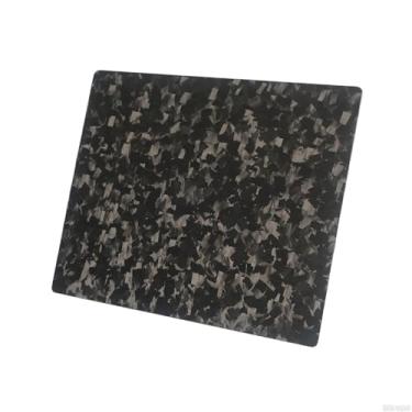 Imagem de Mouse pad de fibra de carbono multiuso - rígido, fino e leve para escritório, jogos e uso diário do computador na mesa ou colo (forjado, grande)