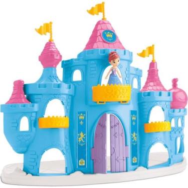 Imagem de Brincando de Casinha Castelo de Princesa SNOW - Samba TOYS