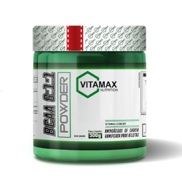 Imagem de Suplemento em Pó BCAA 6.1.1 Powder 300g Vitamax Nutrition Sabor:Sem sabor