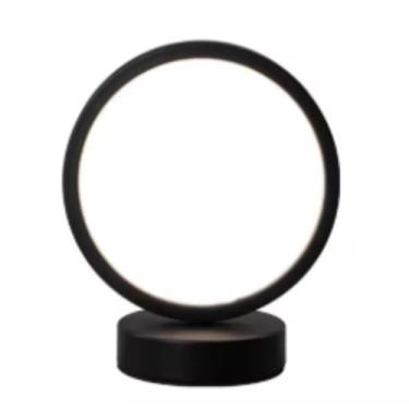 Imagem de LumináRia de Mesa Redonda Criativa Led, 3w, Abajur Led Recarregave Tipo C,com Proteção, para Os Olhos e Luz Noturna(carregamento USB)